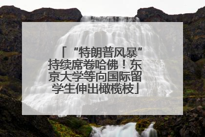“特朗普风暴”持续席卷哈佛！东京大学等向国际留学生伸出橄榄枝