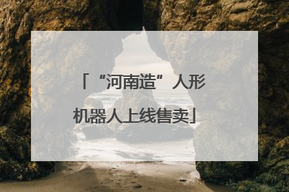“河南造”人形机器人上线售卖