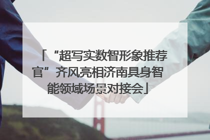 “超写实数智形象推荐官”齐风亮相济南具身智能领域场景对接会