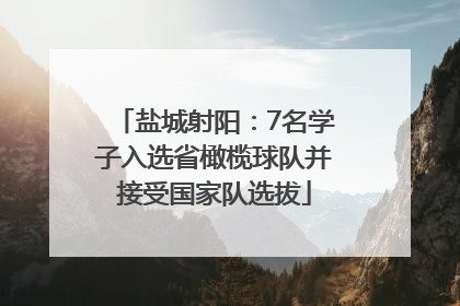 盐城射阳：7名学子入选省橄榄球队并接受国家队选拔