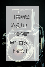 美丽经济发力！“美创静界”首秀上交会