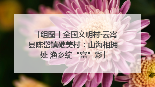 组图丨全国文明村·云霄县陈岱镇礁美村：山海相拥处 渔乡绽“富”彩