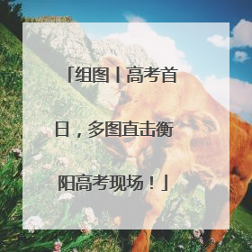 组图丨高考首日，多图直击衡阳高考现场！