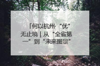 何以杭州·“优”无止境｜从“全省第一”到“未来图景” 余杭加速航行