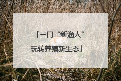 三门“新渔人”玩转养殖新生态