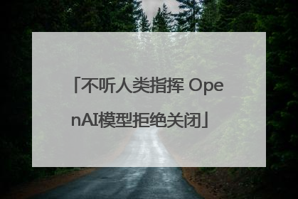 不听人类指挥 OpenAI模型拒绝关闭