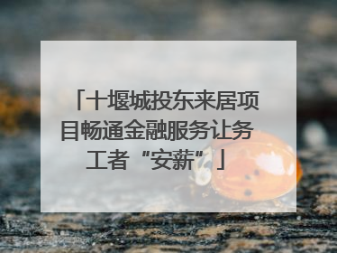 十堰城投东来居项目畅通金融服务让务工者“安薪”