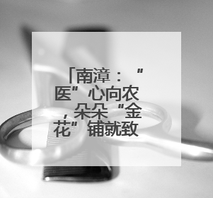 南漳：“医”心向农，朵朵“金花”铺就致富路