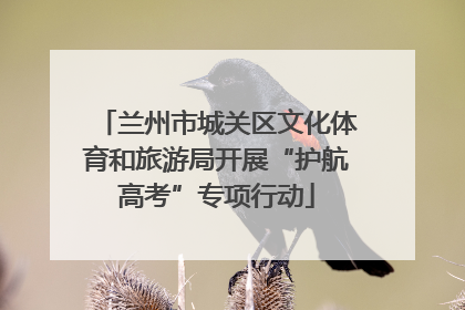 兰州市城关区文化体育和旅游局开展“护航高考”专项行动