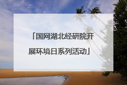 国网湖北经研院开展环境日系列活动