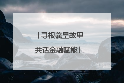 寻根羲皇故里 共话金融赋能