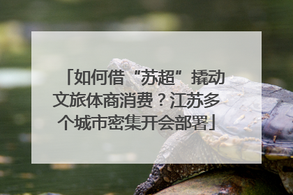 如何借“苏超”撬动文旅体商消费？江苏多个城市密集开会部署