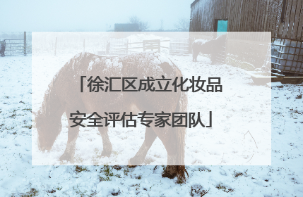 徐汇区成立化妆品安全评估专家团队