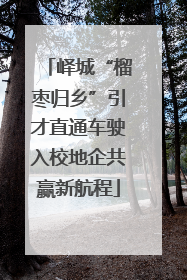 峄城“榴枣归乡”引才直通车驶入校地企共赢新航程