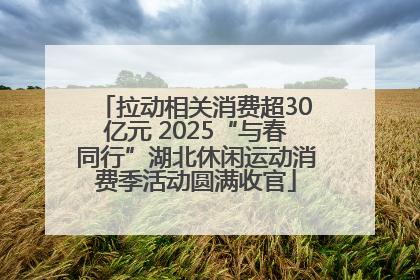 拉动相关消费超30亿元 2025“与春同行”湖北休闲运动消费季活动圆满收官