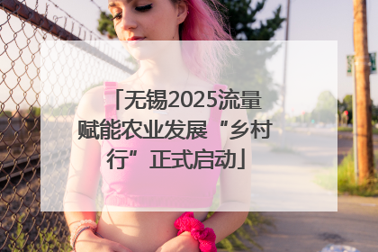 无锡2025流量赋能农业发展“乡村行”正式启动