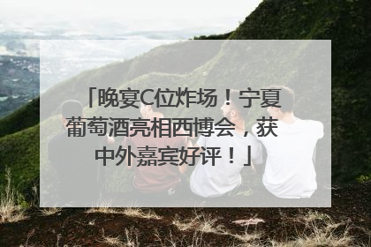 晚宴C位炸场！宁夏葡萄酒亮相西博会，获中外嘉宾好评！