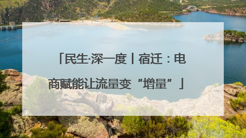 民生·深一度丨宿迁：电商赋能让流量变“增量”