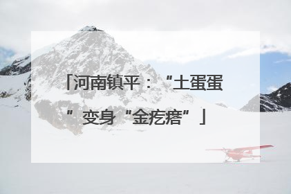 河南镇平：“土蛋蛋”变身“金疙瘩”