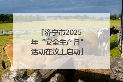 济宁市2025年“安全生产月”活动在汶上启动