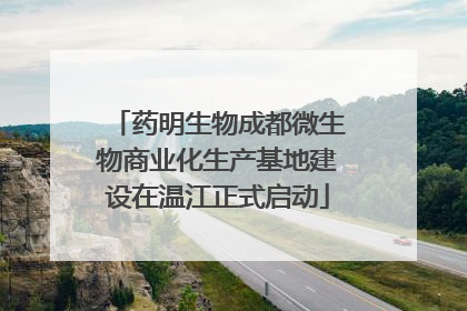 药明生物成都微生物商业化生产基地建设在温江正式启动