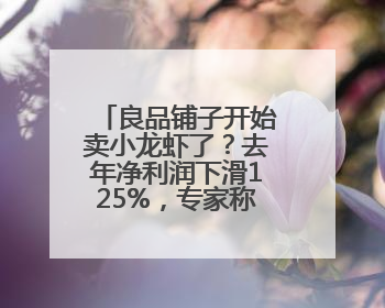 良品铺子开始卖小龙虾了？去年净利润下滑125%，专家称转型极为关键