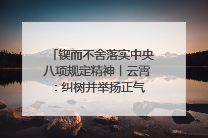锲而不舍落实中央八项规定精神丨云霄：纠树并举扬正气 作风建设谱新章