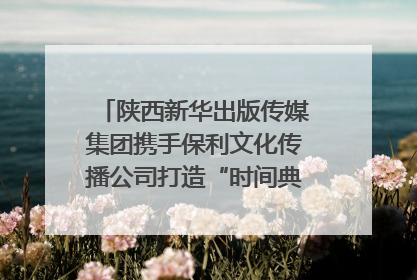 陕西新华出版传媒集团携手保利文化传播公司打造“时间典藏”数字艺术馆