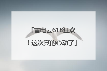 雷电云618狂欢！这次真的心动了