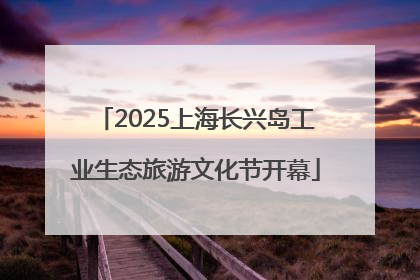 2025上海长兴岛工业生态旅游文化节开幕